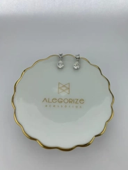 Binco Gota Moissanite com Pontos de Luz