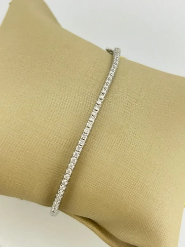 Bracelete Fino Cravejado