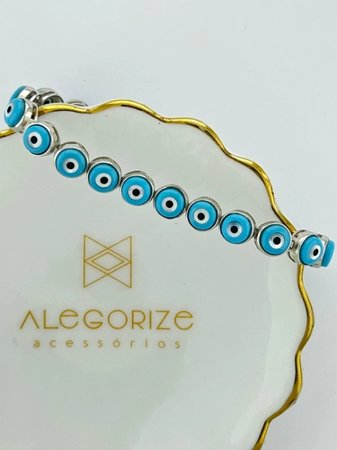 Pulseira Amuleto Olho Grego