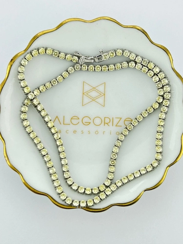 Colar Riviera 3 MM 4 Garras