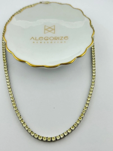 Colar Riviera 3 MM 4 Garras