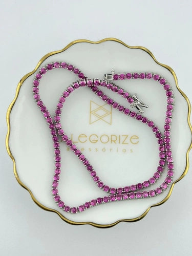 Colar Riviera 3 MM 4 Garras