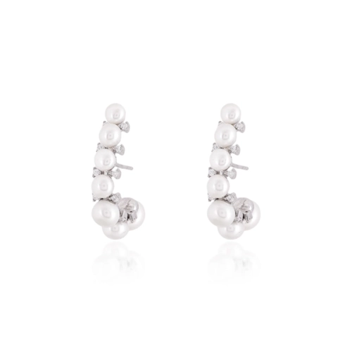 Ear Hook Pérola Barroca