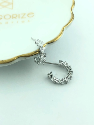 Argola MIni Corações