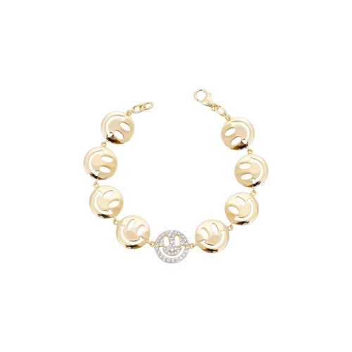 Pulseira Smile Dourada