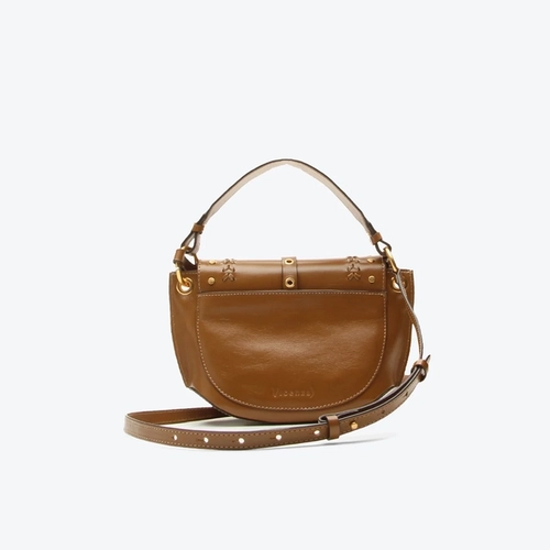 Bolsa Tiracolo Gaya Pequena Caramelo