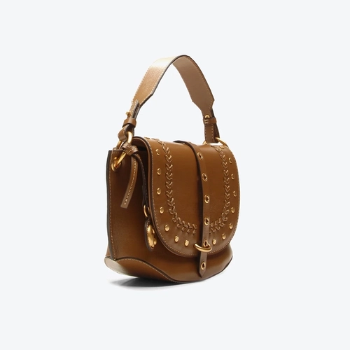 Bolsa Tiracolo Gaya Pequena Caramelo