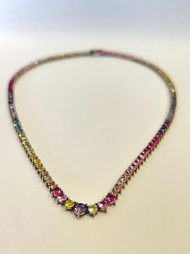 Colar Riviera Rainbow