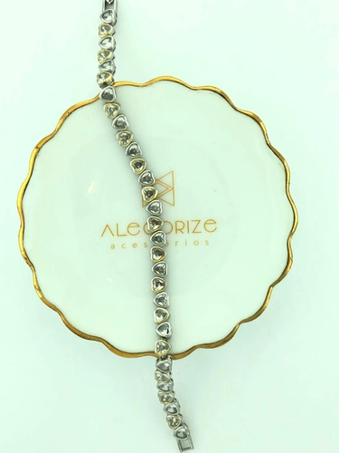 Pulseira Riviera Corações Mistura de Banhos