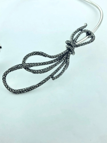 Chocker Afeto Claudia Arbex Prata Vintage