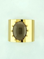 Bracelete Horizontes Ouro Vintage Caqui