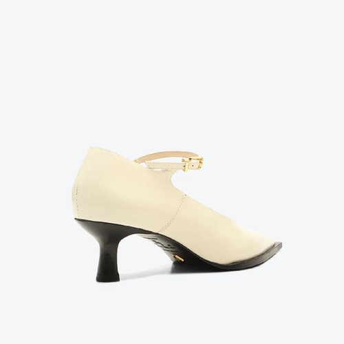 Scarpin Bege