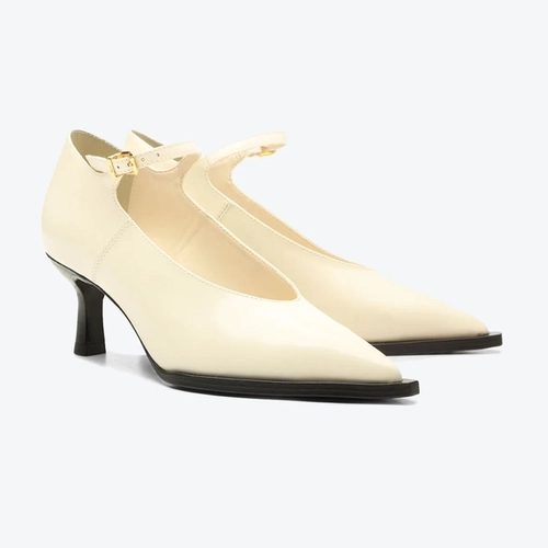 Scarpin Bege
