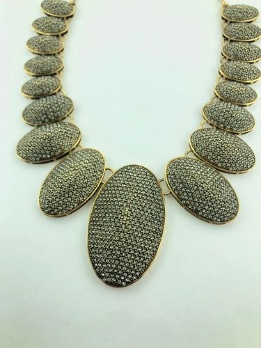 Colar Conceito Vela Ouro Vintage