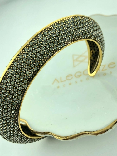 Bracelete Vela Ouro Vintage
