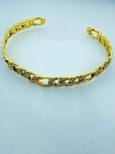 Chocker Rock Lovers Claudia Arbex Ouro Vintage