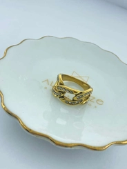 Anel Rock Lovers Claudia Arbex Ouro Vintage