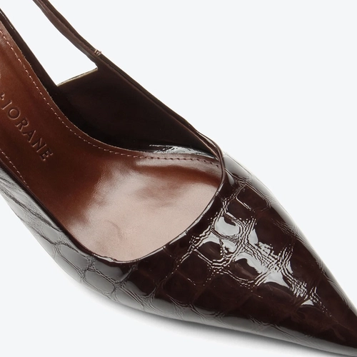Slingback Tamara Marrom