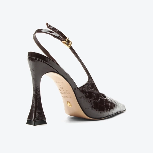 Slingback Tamara Marrom