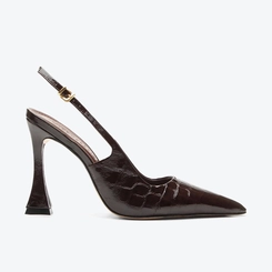 Slingback Tamara Marrom