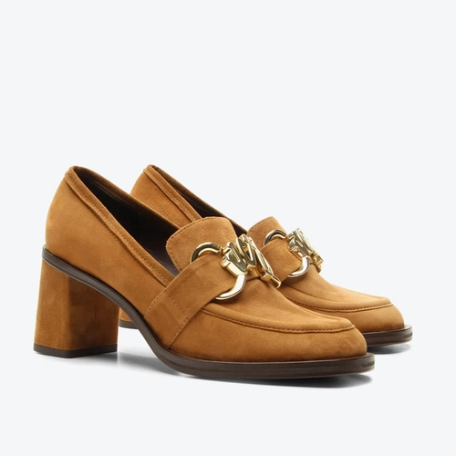 Mocassim Emma Caramelo Camurça