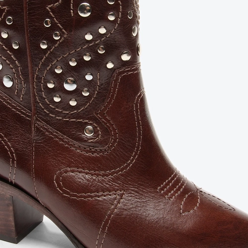 Bota Leslie Marrom