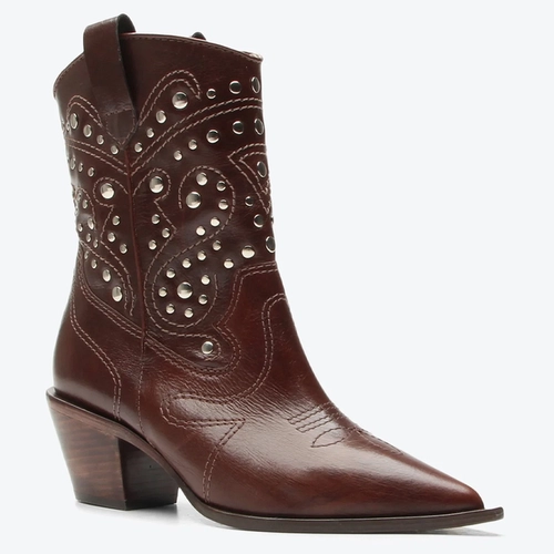 Bota Leslie Marrom