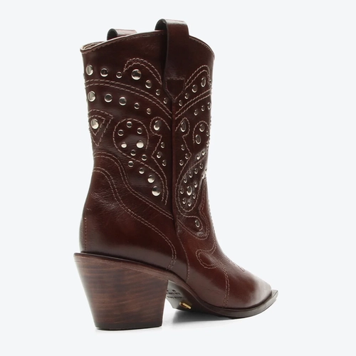Bota Leslie Marrom