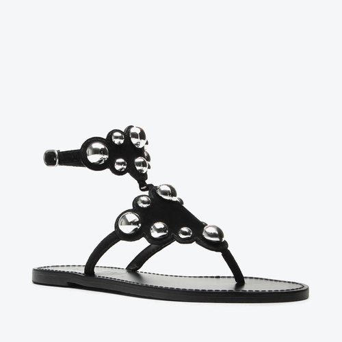 Flat Gaely Preto Camurça