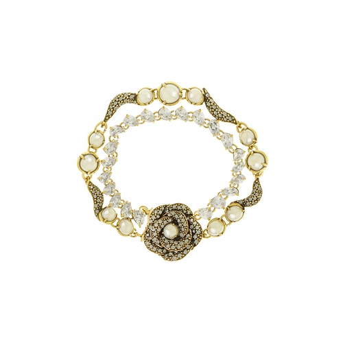 Pulseira Pérolas Camélia